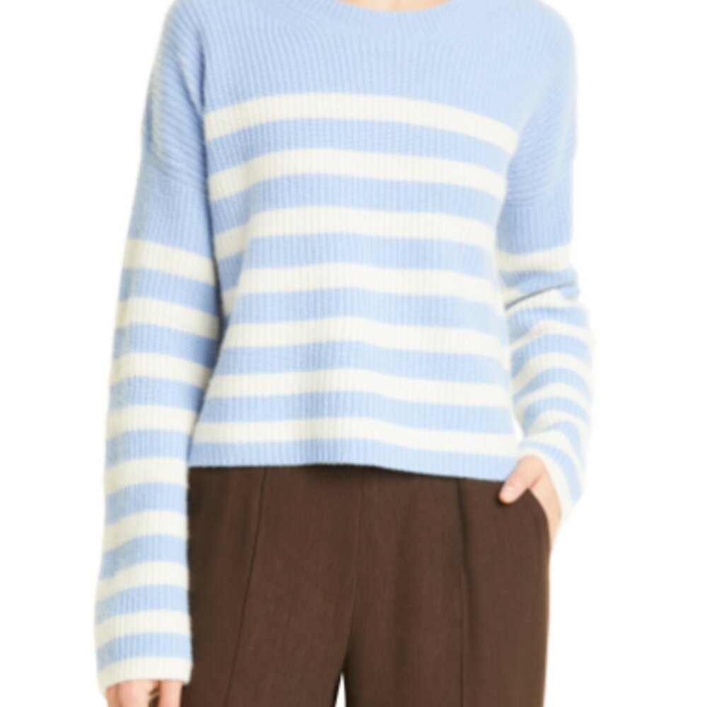 La Ligne Toujours Stripe Cashmere Sweater